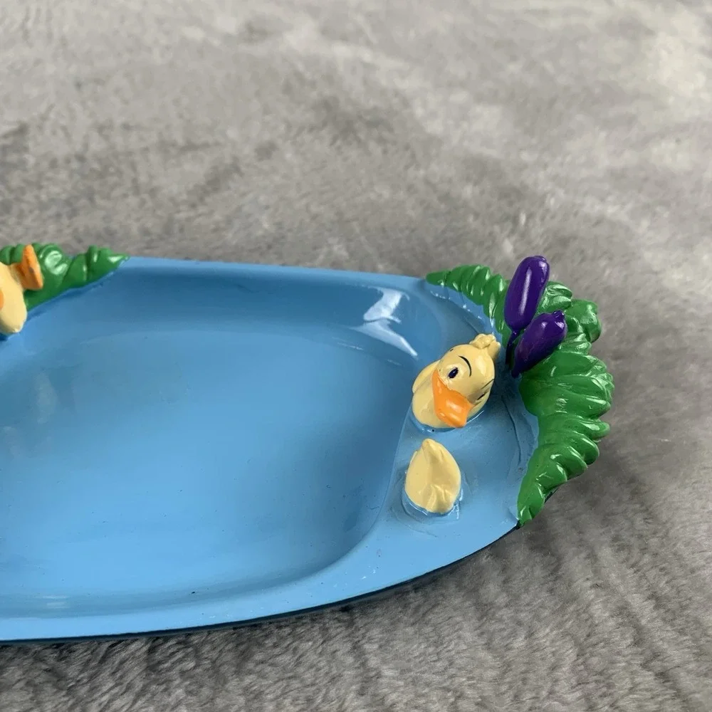 Disney Winnie the Pooh Pond Ducks Soap Dish Vintage A.A. Milne E.H. Shepard